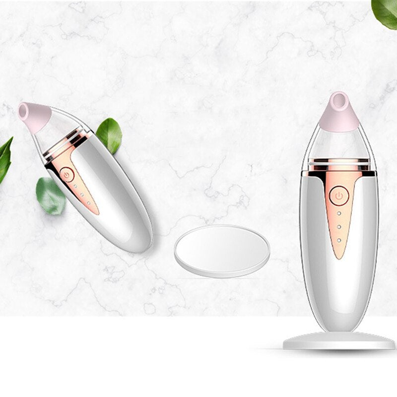 JMT-171978 Blackhead Remover Vacuum with Soft Silicone Tip and USB Charging - Pore Cleanser with 3 Suction Levels