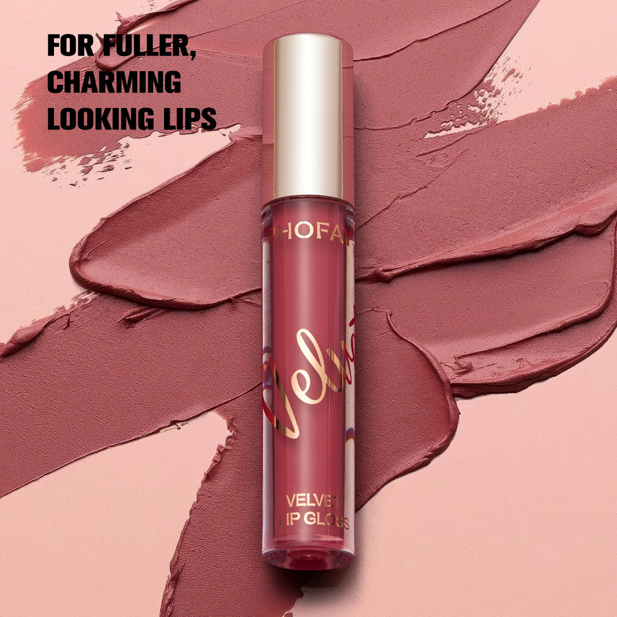 JMT-172106 Weightless Matte Velvet Lip Gloss - 3 ML, Smooth Finish for Full-Pigment Color