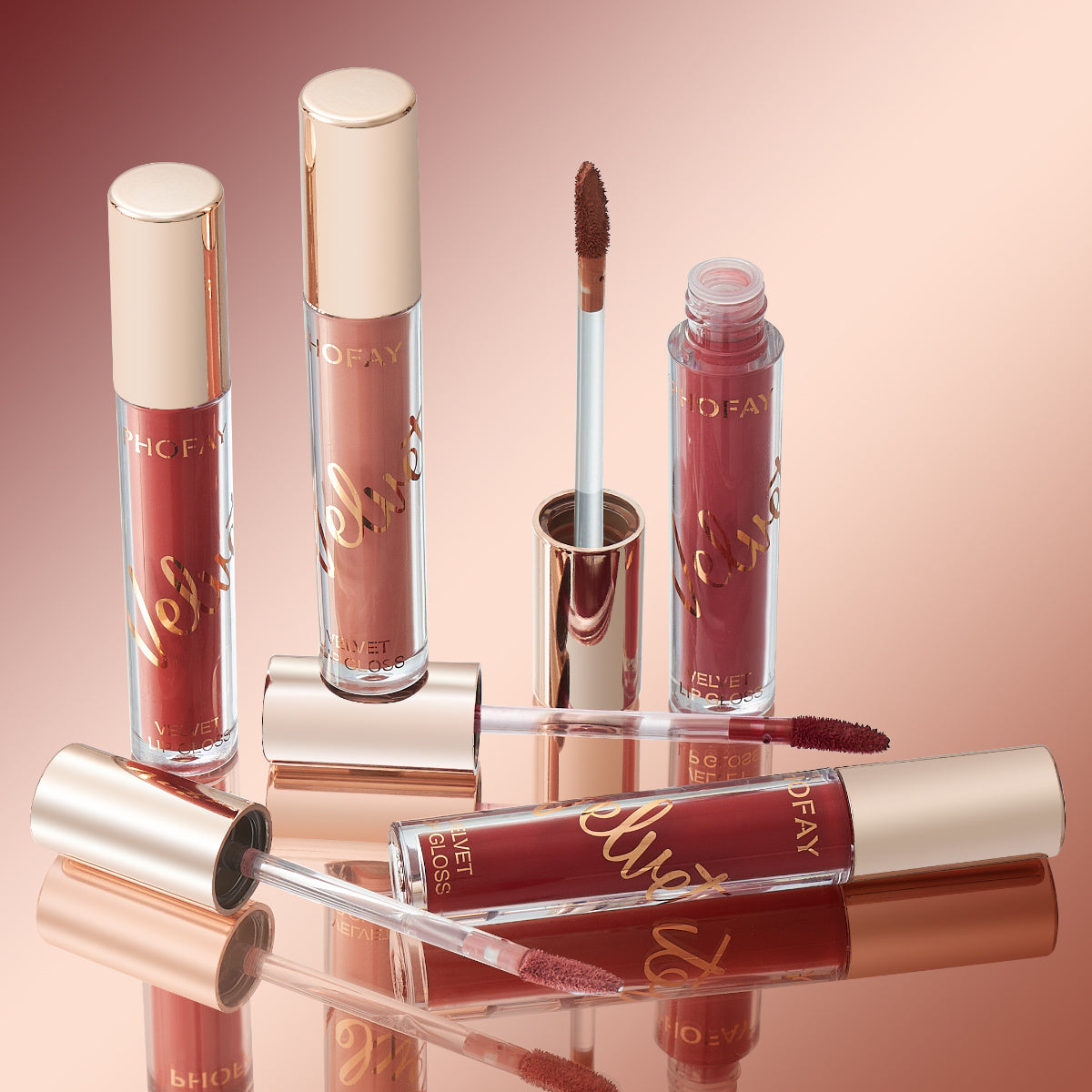JMT-172106 Weightless Matte Velvet Lip Gloss - 3 ML, Smooth Finish for Full-Pigment Color