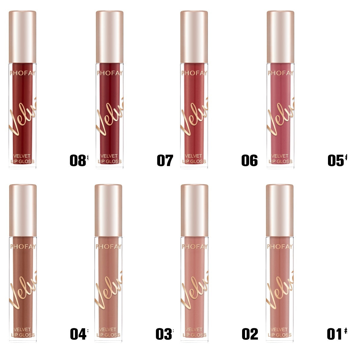 JMT-172106 Weightless Matte Velvet Lip Gloss - 3 ML, Smooth Finish for Full-Pigment Color