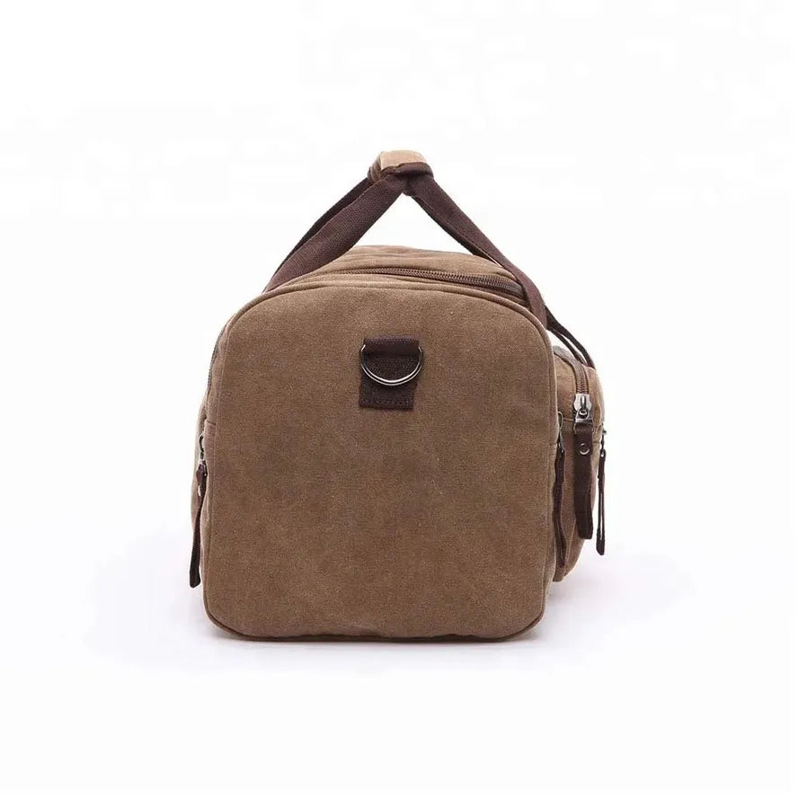 JMT-172234 Stylish Large Capacity Canvas Travel Tote Bag - Waterproof Luggage Duffel Bag