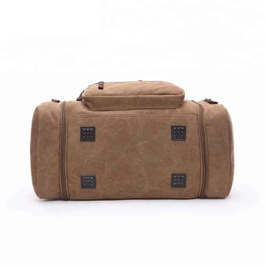 JMT-172234 Stylish Large Capacity Canvas Travel Tote Bag - Waterproof Luggage Duffel Bag