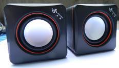 JMT-172490 Compact Model 700B Square Computer Speakers for Enhanced Audio Experience