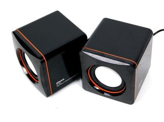 JMT-172490 Compact Model 700B Square Computer Speakers for Enhanced Audio Experience