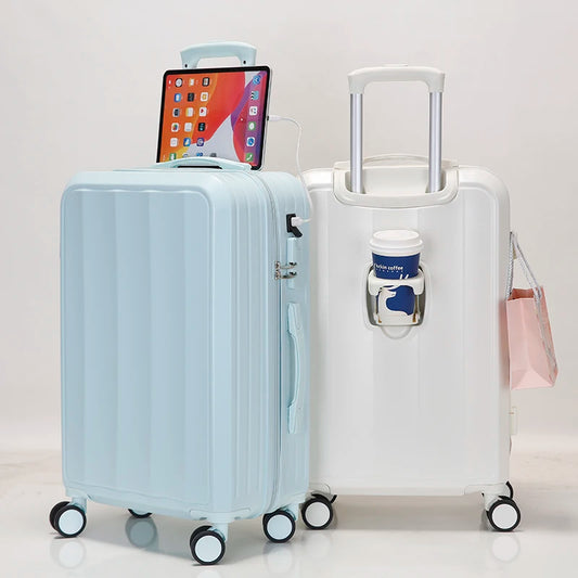 JMT-172618 Stylish Trolley Suitcase Set with Wheels for Effortless Travel - Ideal for Girls