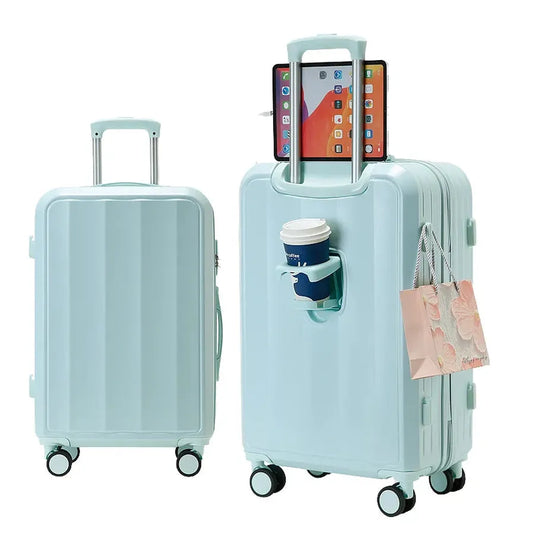 JMT-172618 Stylish Trolley Suitcase Set with Wheels for Effortless Travel - Ideal for Girls
