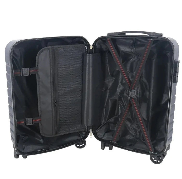 JMT-172874 OMASKA Custom ABS Luggage Set - 14, 20, 24, 28 Inch Spinner Wheels Travel Suitcases