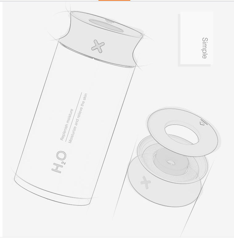 JMT-173130 Compact Aromatherapy Night Light Spray Humidifier with USB Power Supply