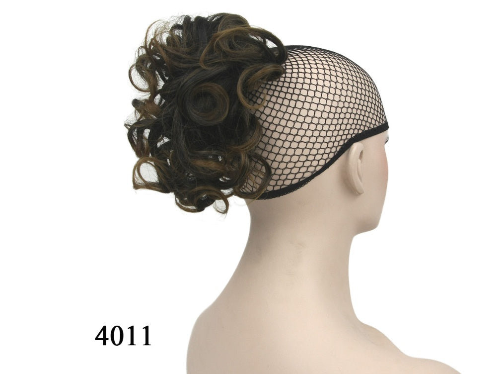 JMT-173514 European and American Short Hair Wigs with High Temperature Fiber, Fluffy Ponytail and Hair Extensions in Various Colors