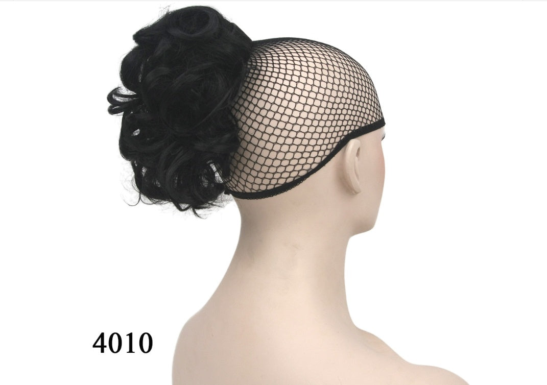 JMT-173514 European and American Short Hair Wigs with High Temperature Fiber, Fluffy Ponytail and Hair Extensions in Various Colors