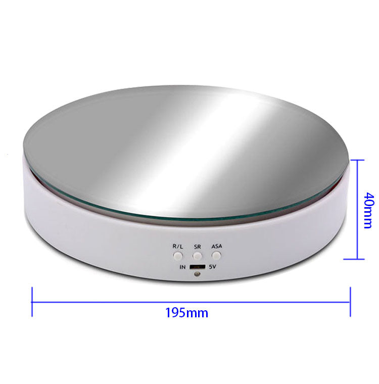 JMT-173642 Automatic Rotating Display Turntable for Panoramic Viewing