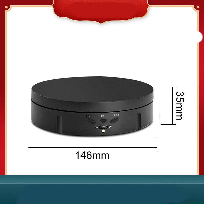 JMT-173642 Automatic Rotating Display Turntable for Panoramic Viewing