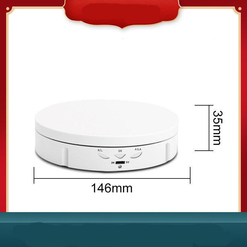 JMT-173642 Automatic Rotating Display Turntable for Panoramic Viewing