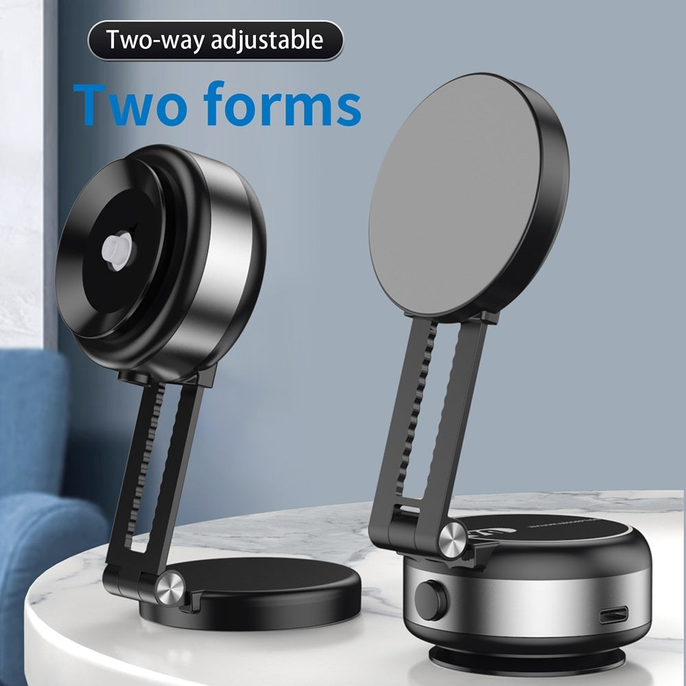 JMT-173834 Alloy Vacuum Suction Mobile Phone Holder for Secure Stability and Versatile Use