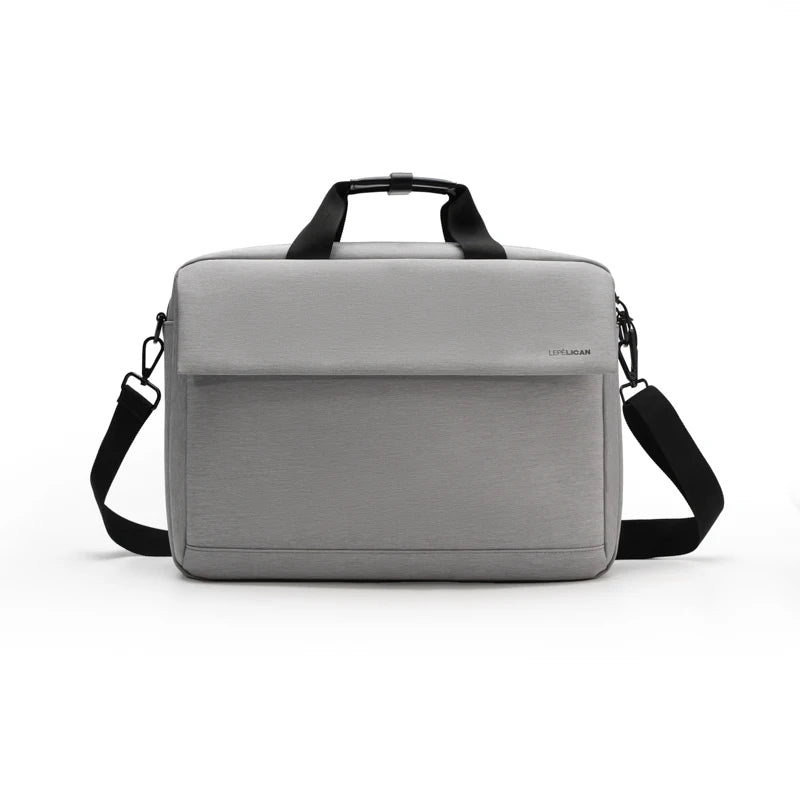 JMT-173962 Men's PU Leather Single Shoulder Crossbody Business Briefcase