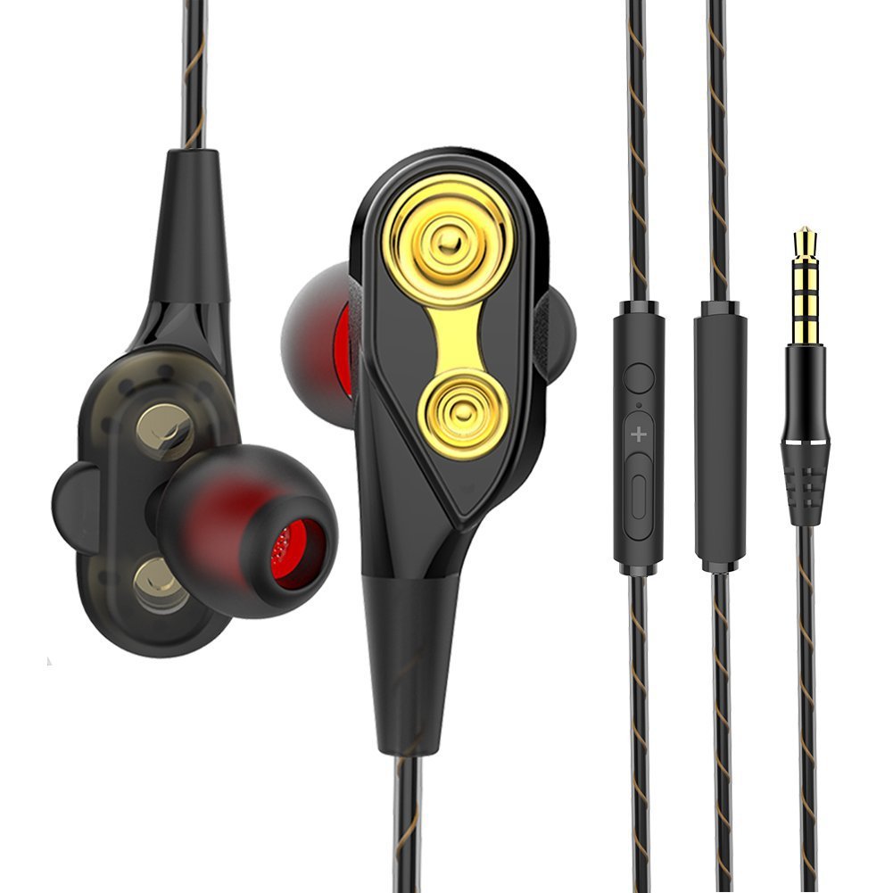 JMT-173962 Wired In-Ear Headphones with Microphone and 3.5mm Straight Plug