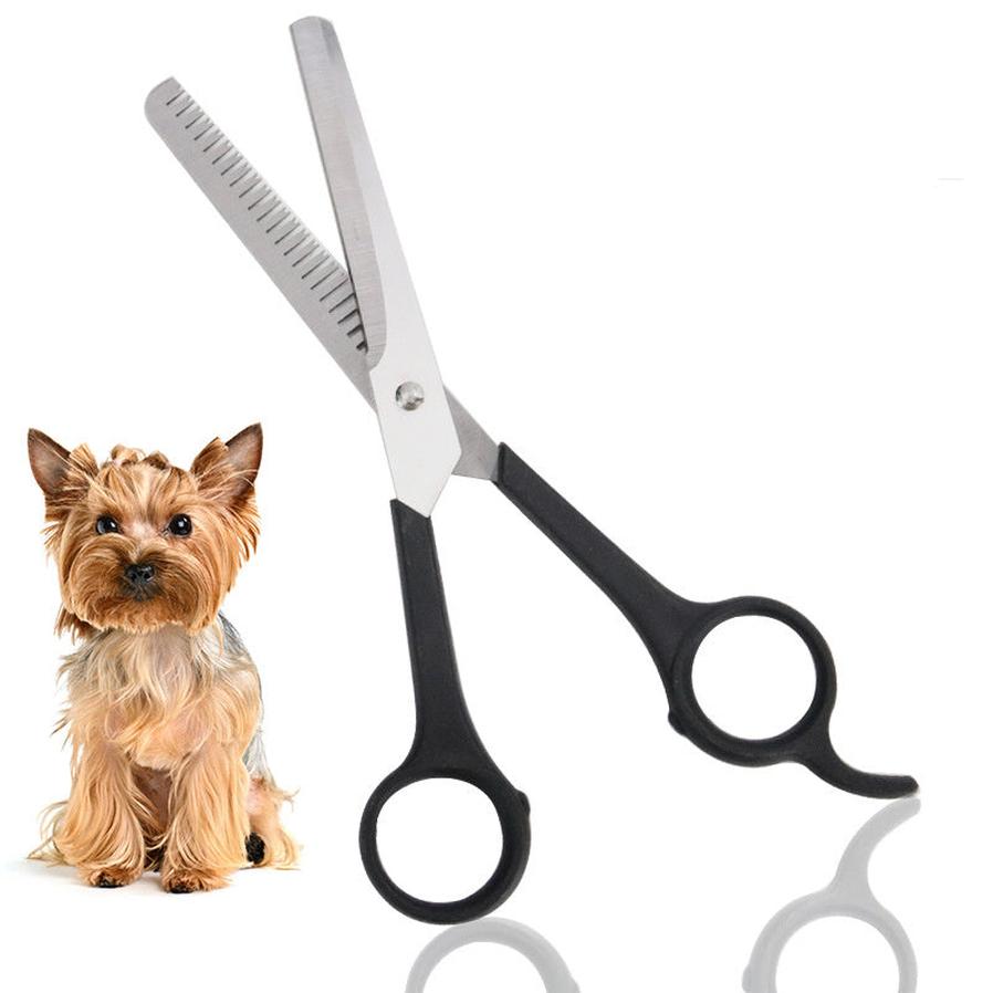 JMT-174218 Professional Stainless Steel Pet Thinning Shears for Dog and Cat Grooming - 17cm Length