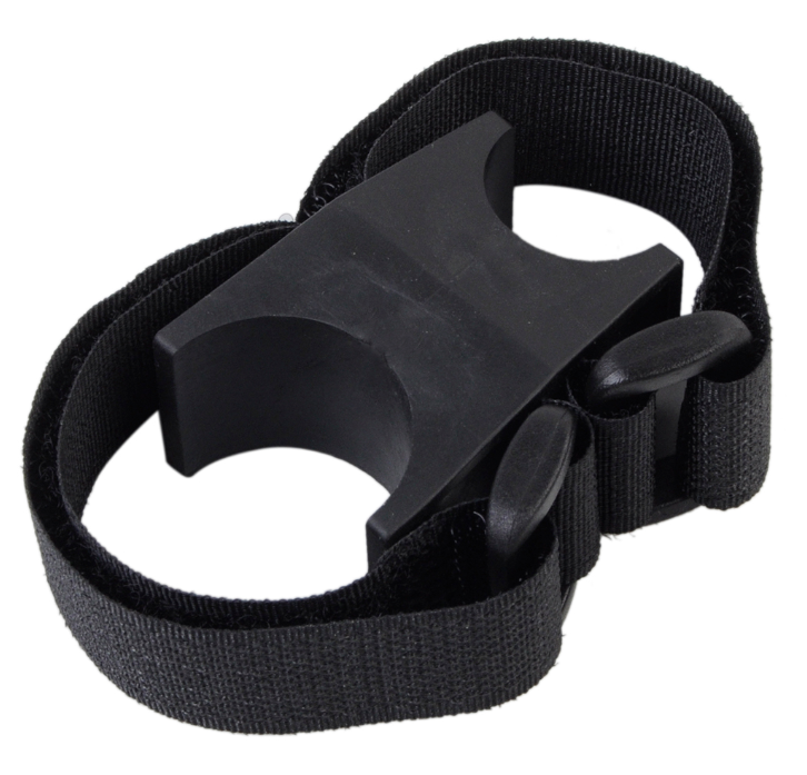 JMT-174346 LED Flashlight Strap for Bicycles - Adjustable and Durable Bike Accessory