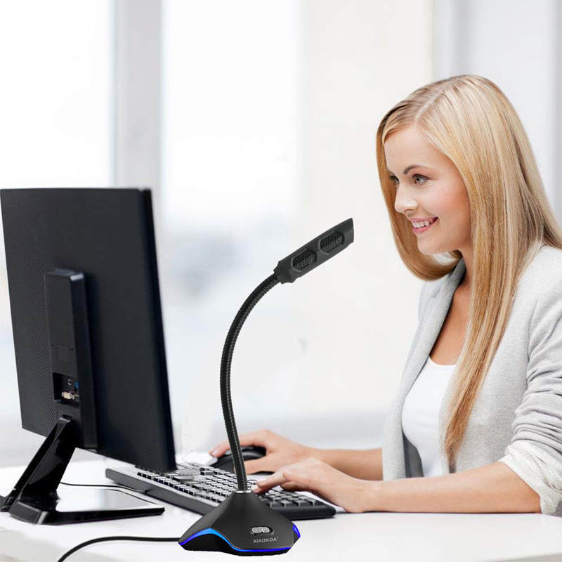 JMT-174474 Omni-Directional Wireless RGB Microphone for Home and Conference Use