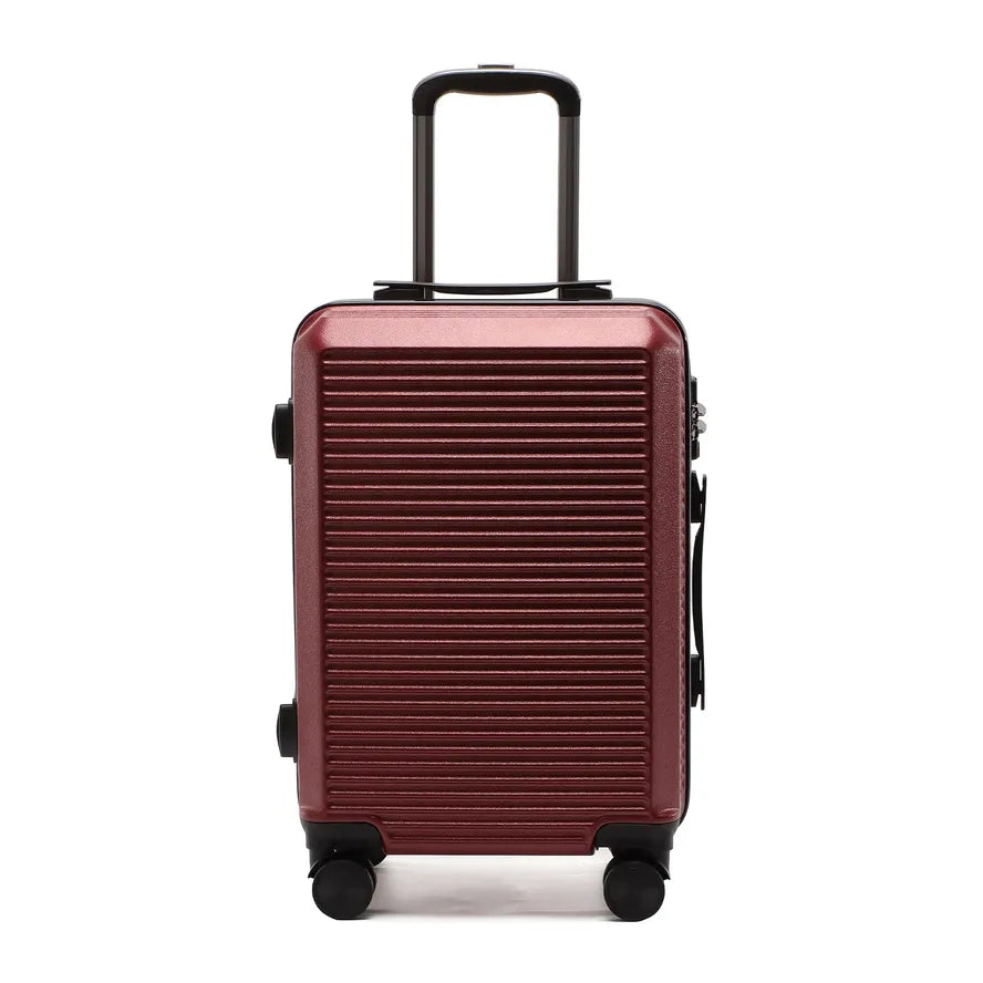JMT-174858 Classic 3-Piece ABS and PC Hard Shell Trolley Luggage Set for Travelling