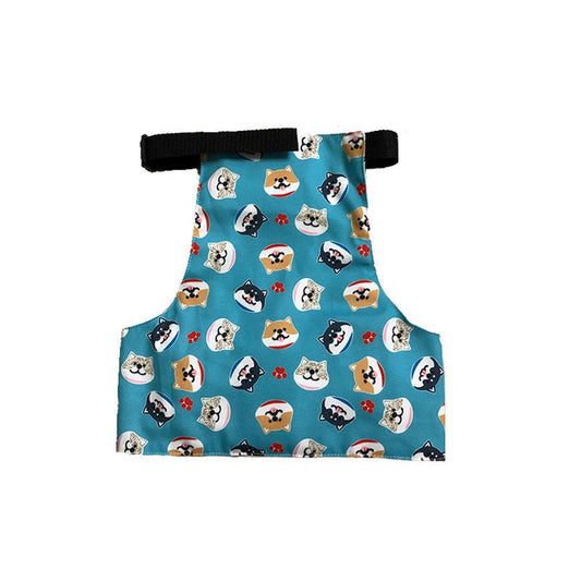 JMT-174922 Cooling Ice Bellyband Vest for Pets - Casual Oxford Cloth Bib with Ice Packs in Multiple Colors and Sizes