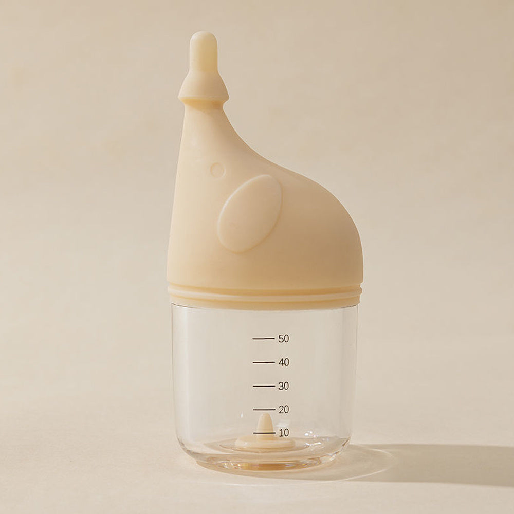 JMT-175114 Soft Silicone Pet Feeding Bottle Kit for Kittens and Puppies with Anti-Choking Valve and Measurement Markings