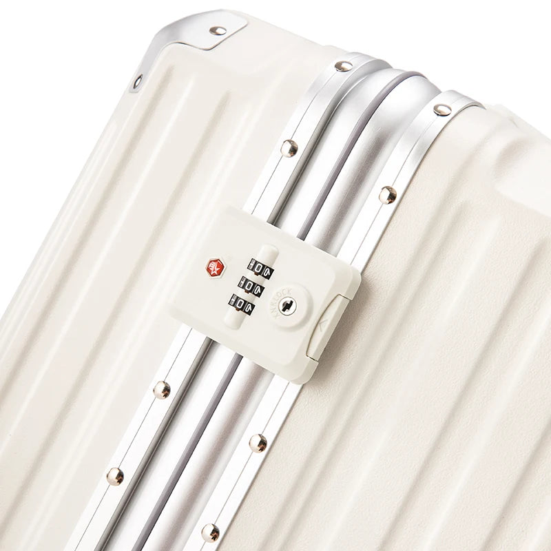 JMT-175178 Aluminium 18-Inch Cabin Luggage Suitcase for Travel, Anti-Crack Design, Ideal for Men