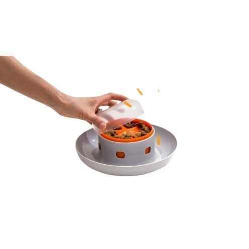 JMT-175306 Automatic Pet Feeder for Dogs and Cats - Press Leakage Design, Plastic Material