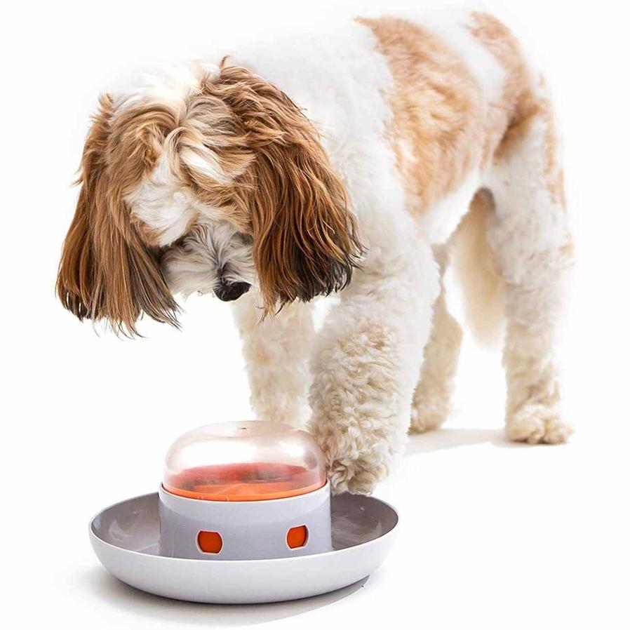 JMT-175306 Automatic Pet Feeder for Dogs and Cats - Press Leakage Design, Plastic Material