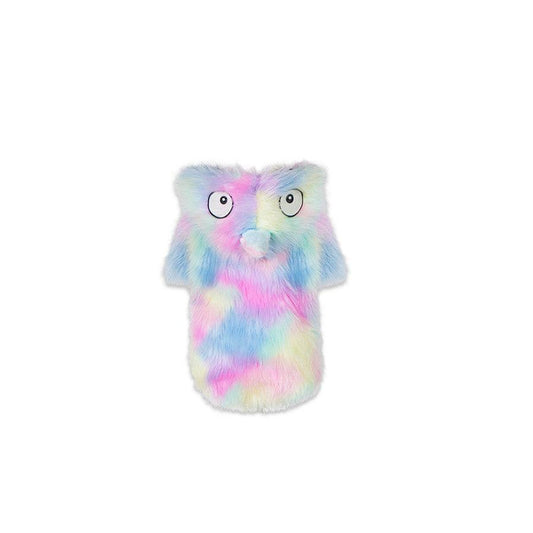JMT-176074 Rainbow Casual Pet Jacket for Small to Medium Dogs - Adjustable Fit in Lightweight Polyester