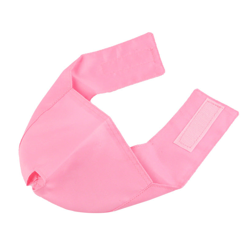 JMT-176522 Cat Eye Mask - Soft Nylon Blindfold for Pet Cats in Blue, Black, and Pink, Available in S, M, L Sizes