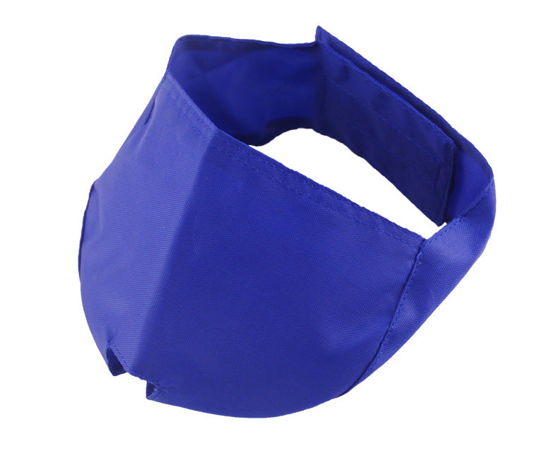 JMT-176522 Cat Eye Mask - Soft Nylon Blindfold for Pet Cats in Blue, Black, and Pink, Available in S, M, L Sizes