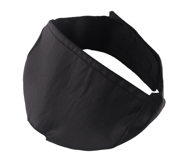 JMT-176522 Cat Eye Mask - Soft Nylon Blindfold for Pet Cats in Blue, Black, and Pink, Available in S, M, L Sizes