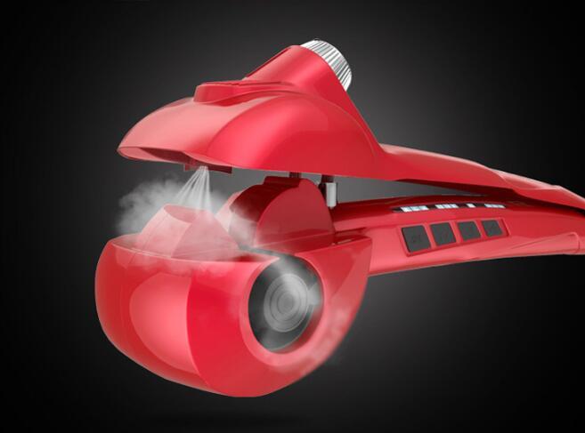 JMT-176586 Automatic Hair Curler with Steam and Ceramic Plates for Quick Styling and Effortless Curls