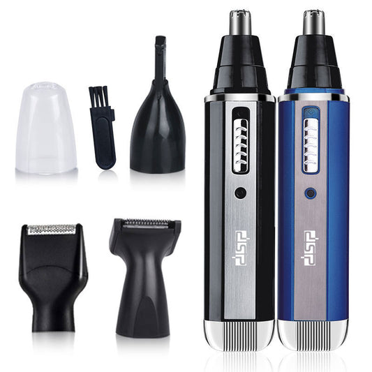 JMT-177226 Electric Shaver for Precision Grooming - Trims Hair, Sideburns, Eyebrows, and Nose Hair in Blue, Black, or Silver