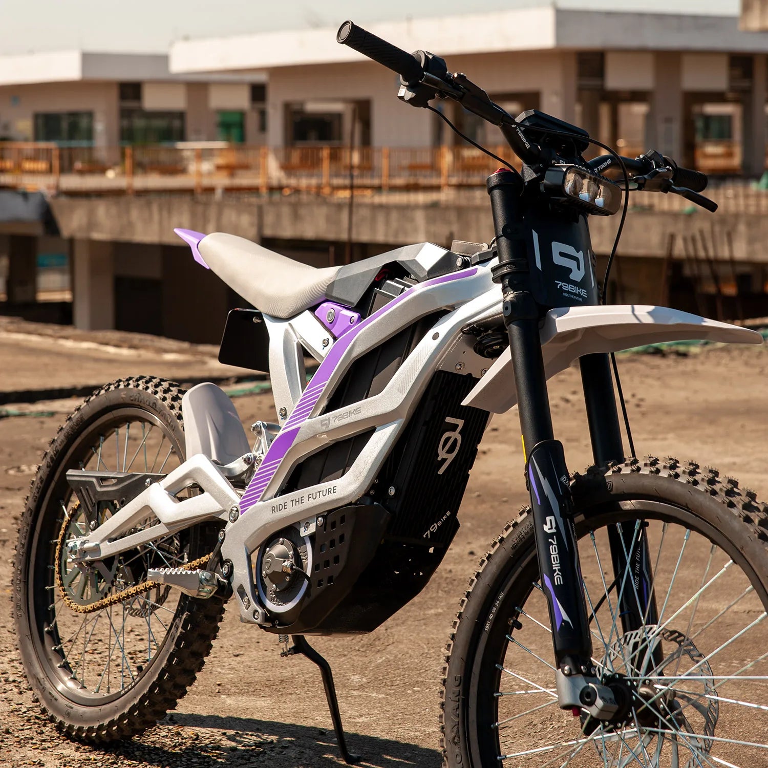 JMT-177354 High-Powered 8500W Electric Dirt Bike for Mountain and Off-Road Adventures , Top Speed 27.9 mph