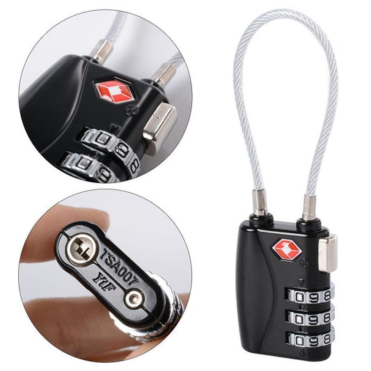 JMT-177674 Travel Lock for Suitcases - Secure Your Luggage Anywhere