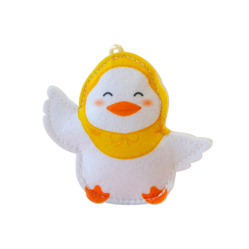 JMT-177738 Felt Catnip Chewing Toys in Avocado, Carrot, Watermelon, Duck, Bear, and Penguin Styles