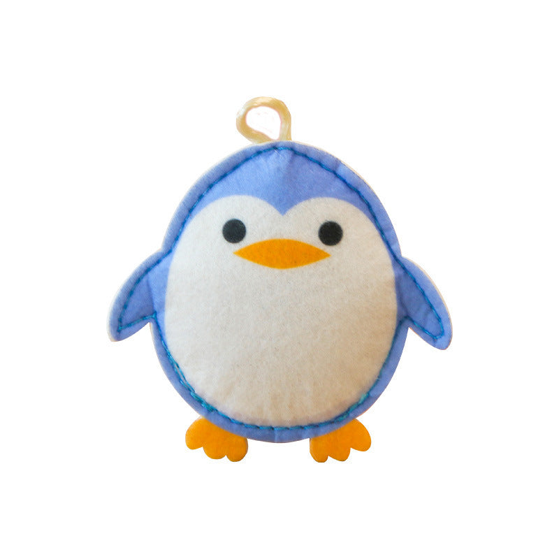 JMT-177738 Felt Catnip Chewing Toys in Avocado, Carrot, Watermelon, Duck, Bear, and Penguin Styles