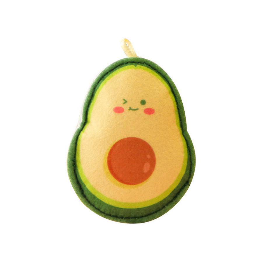 JMT-177738 Felt Catnip Chewing Toys in Avocado, Carrot, Watermelon, Duck, Bear, and Penguin Styles