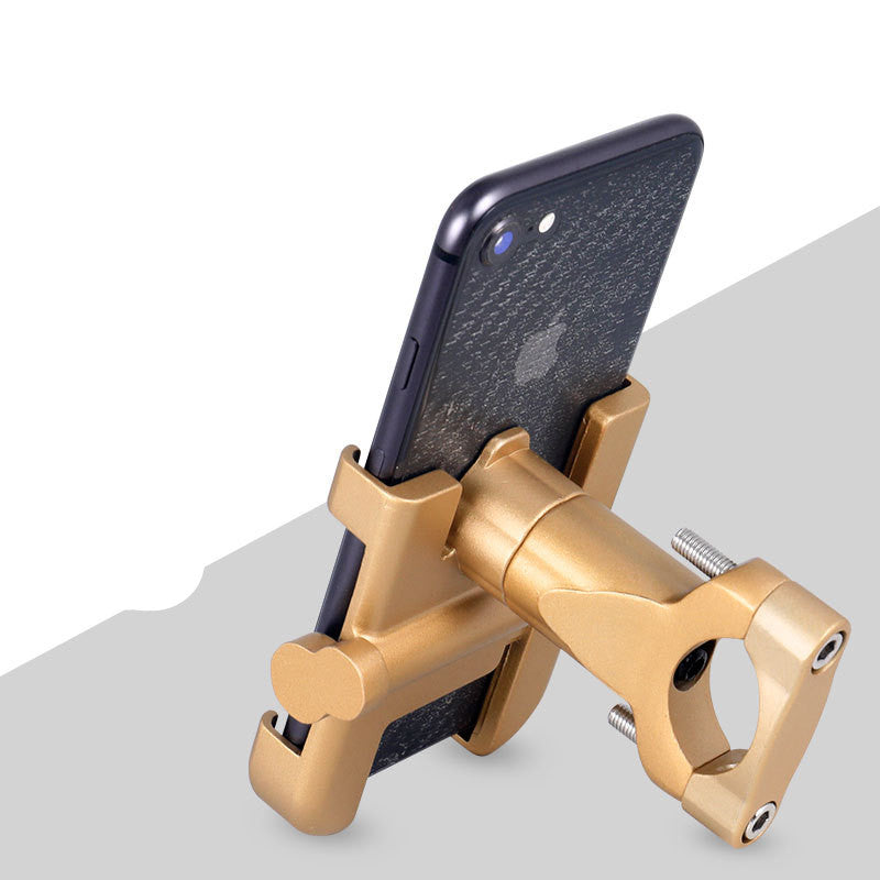 JMT-178122 Aluminum Alloy Bicycle Phone Holder - Adjustable and Lightweight Mount