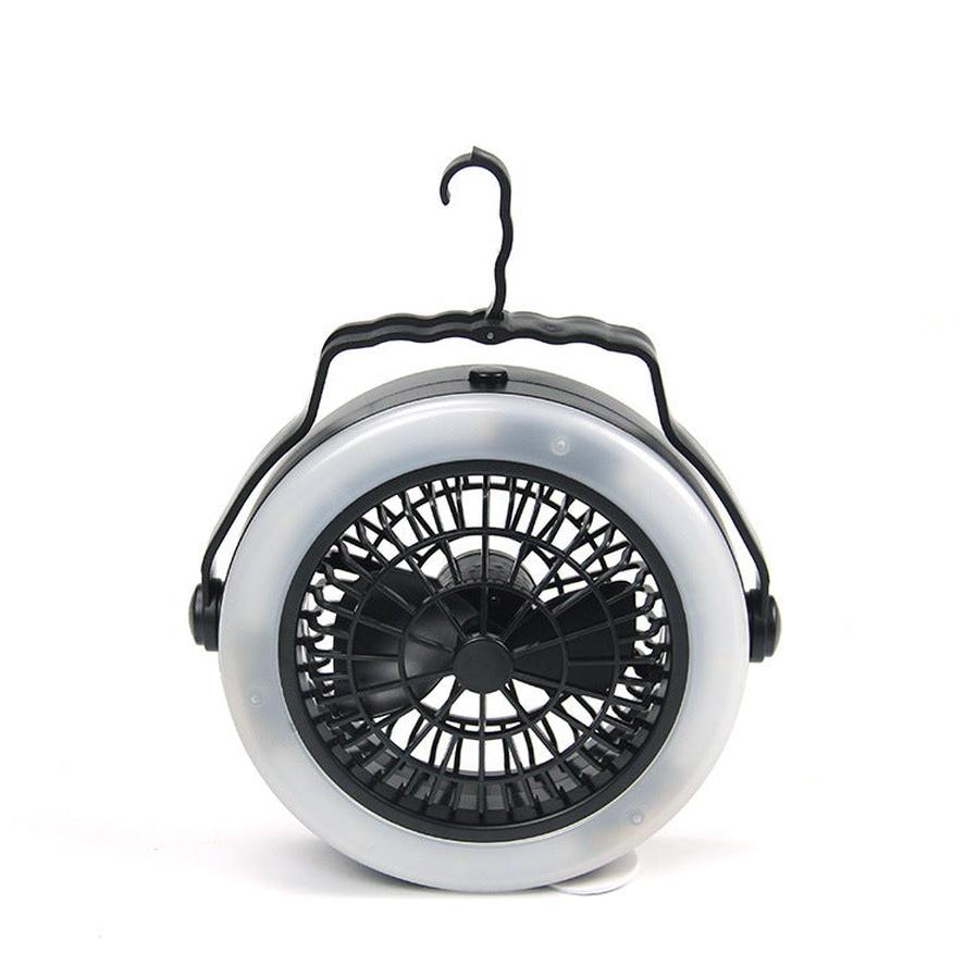JMT-178634 Portable Rechargeable Waterproof Multi-Function Camping Fan and Light for Outdoor Activities