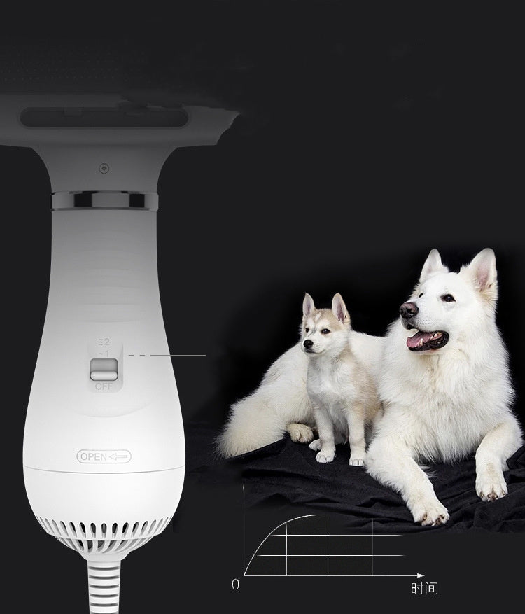JMT-178826 All-in-One Pet Brush Hair Dryer with Adjustable Air Volume for Dogs and Cats