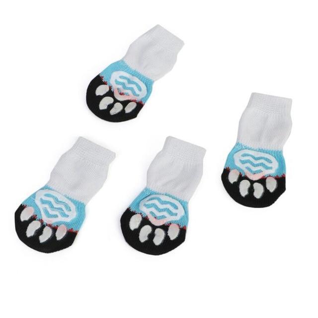 JMT-179210 Indoor Pet Socks - Breathable, Anti-Slip, and Easy-to-Clean Cotton Blend