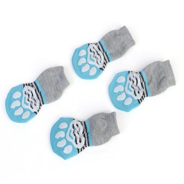 JMT-179210 Indoor Pet Socks - Breathable, Anti-Slip, and Easy-to-Clean Cotton Blend