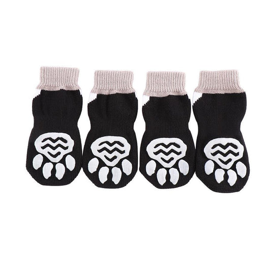 JMT-179210 Indoor Pet Socks - Breathable, Anti-Slip, and Easy-to-Clean Cotton Blend