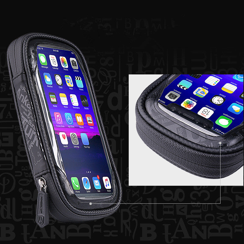 JMT-179274 EVA Hard Shell Water-Resistant Bicycle Beam Bag