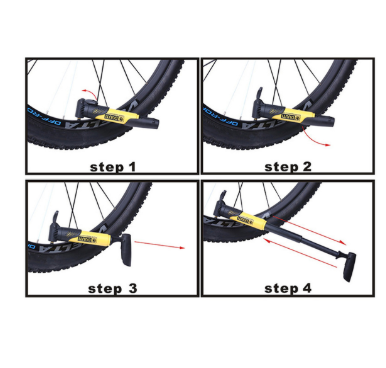 JMT-179658 Compact Mini Air Pump for Mountain Bikes