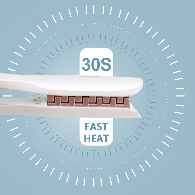 JMT-179722 Corrugated Hair Crimping Iron with Ergonomic Handle and Fast Heating Feature