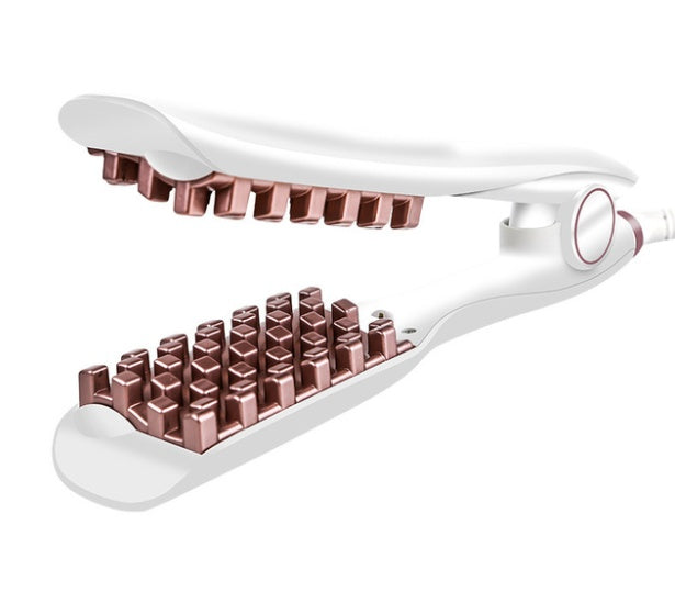 JMT-179722 Corrugated Hair Crimping Iron with Ergonomic Handle and Fast Heating Feature